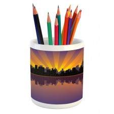 Manhattan from the East River Pencil Pen Holder