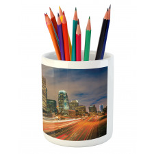 Los Angeles in Motion Blur Pencil Pen Holder