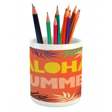 Aloha Summer Exotic Style Pencil Pen Holder