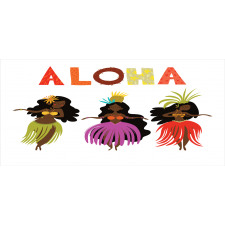 Exotic Hula Girls Dancing Pencil Pen Holder