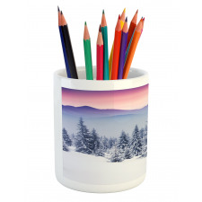 Dreamy Evening Landscape Pencil Pen Holder