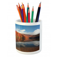 National Forest Scenery Pencil Pen Holder