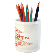 High Detailed Motifs Pencil Pen Holder