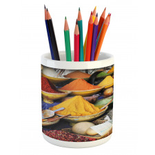 Colorful Kitchen Ingredients Pencil Pen Holder