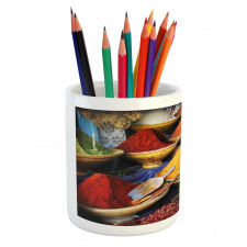 Colorful Kitchen Ingredients Pencil Pen Holder