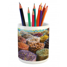 Colorful Dried Ingredients Pencil Pen Holder