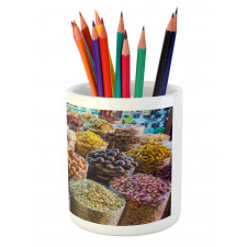 Colorful Dried Ingredients Pencil Pen Holder