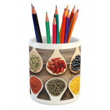 Spoonful of Aromatic Items Pencil Pen Holder