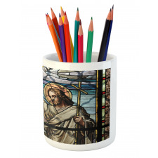 Historic Art Illustration Pencil Pen Holder