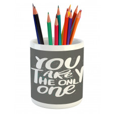 Romantic Lettering Art Pencil Pen Holder