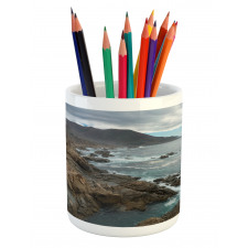 Central Coast Overcast Sky Pencil Pen Holder