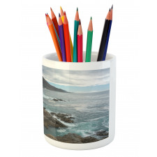 Central Coast Overcast Sky Pencil Pen Holder