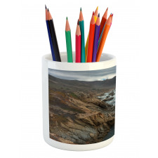 Central Coast Overcast Sky Pencil Pen Holder