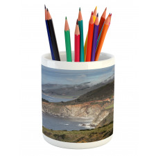 Coast from Hurricane Point Pencil Pen Holder