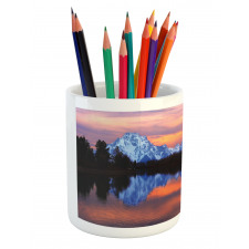 Grand Tetons View at Sunset Pencil Pen Holder