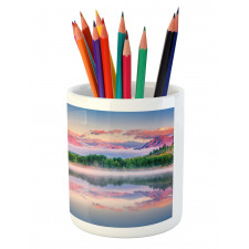 Calm Sunrise on Snake River Pencil Pen Holder