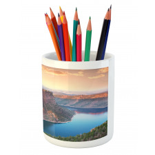 Flaming Gorge Area at Dusk Pencil Pen Holder