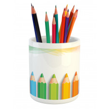 Realistic Colorful Pencils Pencil Pen Holder