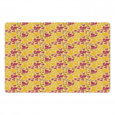 Season Color Leaves Pet Mat