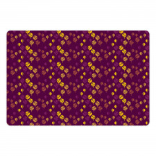 Cozy Abstract Leaves Pet Mat