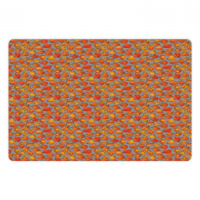 Golden Berry Pattern Pet Mat