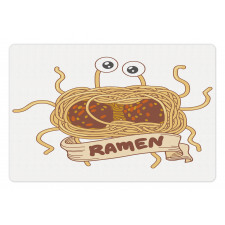 Flying Spaghetti Monster Pet Mat