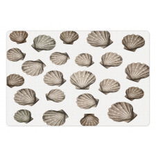 Marine Creature Print Art Pet Mat