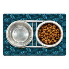 Underwater Sea Shells Art Pet Mat