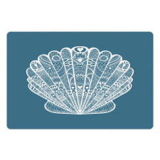 Zentangle Look Sea Shell Pet Mat