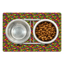 Cartoon Seasonal Food Pet Mat