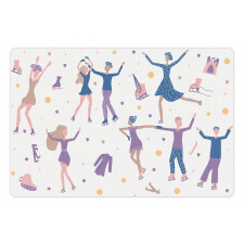 People Winter Performing Pet Mat