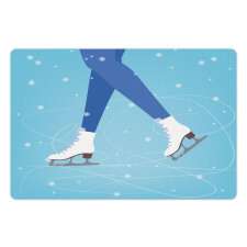 Legs on the Ice Rink Pet Mat