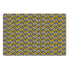 Modernized Oriental Motif Pet Mat