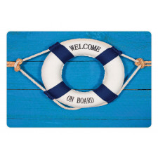 Welcome on Board Sign Pet Mat