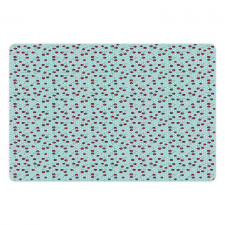 Fruit on Nostalgic Dots Pet Mat