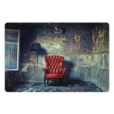 Old Armchair Messy House Pet Mat