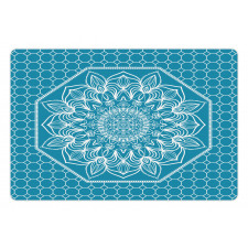 Floral Intricate Art Pet Mat