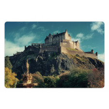 Famous Castle on Rocks Pet Mat