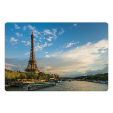 Sun Eiffel Tower Pet Mat