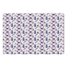 Spring Floral Gracious Animal Pet Mat