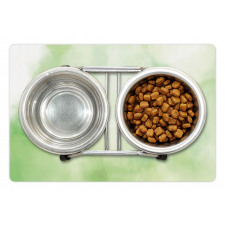 Greenish Smoke Pet Mat