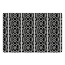 Lines and Zigzags Pet Mat