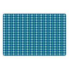 Continuous Argyle Pet Mat