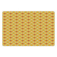 Colorful Symmetry Pet Mat