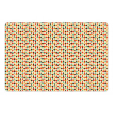 Colorful Argyle Pet Mat