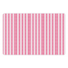 Pinkish Argyle Pet Mat