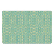 Modernized Antique Damask Pet Mat