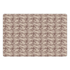 Intertwined Leaves Pet Mat