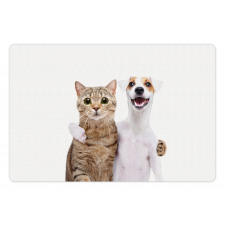 Real Life Friendly Animals Pet Mat