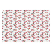 Delicate Flowers Art Pet Mat